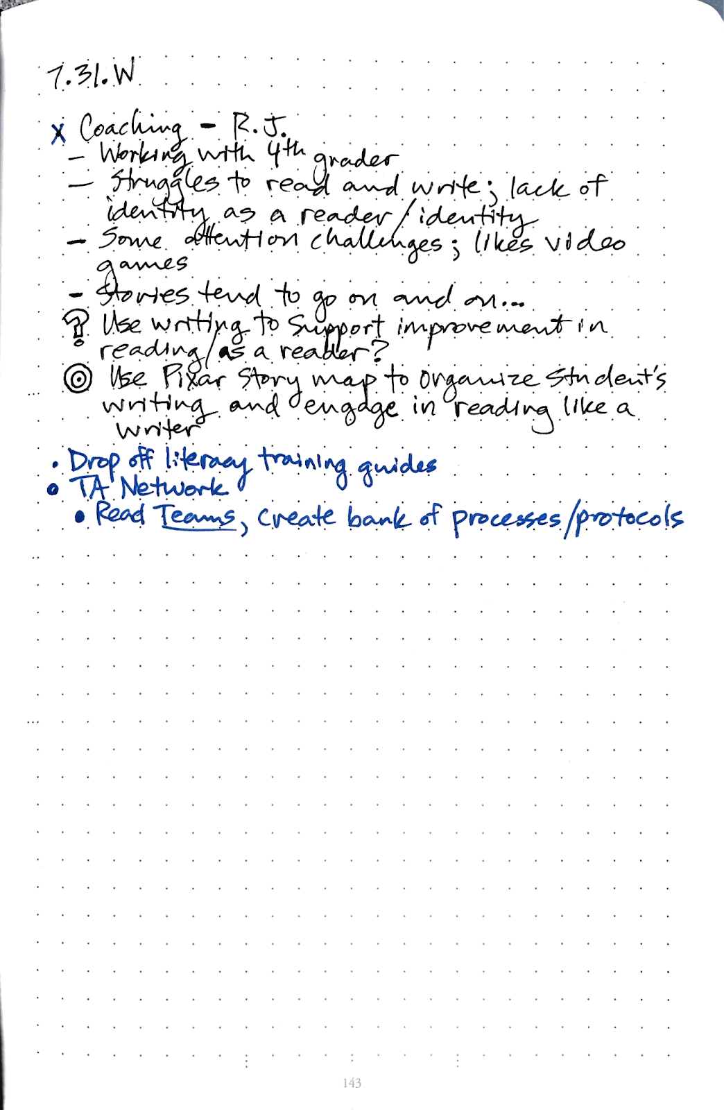 The Coach’s Notebook: How to Capture and Organize Your Notes to Support Your Practice
